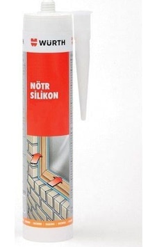 Würth Nötr Silikon Siyah 310 ML