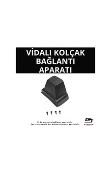 S-dizayn Ford Connect Abs Vidalı Kol Dayama Kolçak Alt Adaptör 2009-2014 A+kalite