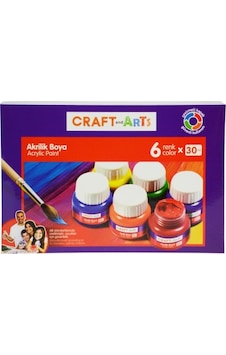Craft And Arts Akrilik Boya 6X30Ml N11.1921