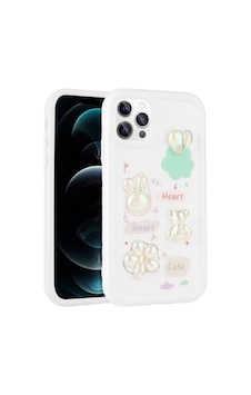 Apple Uyumlu iPhone 13 Pro Kılıf Kabartma Figürlü Parlak Zore Toys Silikon Kapak Apple Uyumlu iPhone 13 Pro Kılıf Kabartma Figürlü Parlak Zore Toys Silikon Kapak