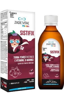 Zade Vital Miniza Sistifix Sıvı Takviye Edici Gıda 150 ML Zade Vital Miniza Sistifix Sıvı Takviye Edici Gıda 150 ML