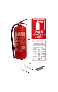 6kg Yangın Tüpü,yangın Tüpü Kullanım Talimatı, Yangın Tüpü Levhası, Askı Aparatı Ve Dübel Vi 6kg Yangın Tüpü,yangın Tüpü Kullanım Talimatı, Yangın Tüpü Levhası, Askı Aparatı Ve Dübel Vi
