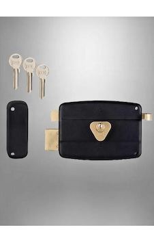 Tirajlı Kilit Siyah 14 Cm