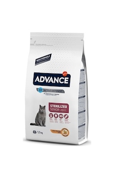 Advance Cat Sterilised Senior Kısırlaştırılmış 10 Yaş Üzeri Kedi Maması 1,5 Kg Advance Cat Sterilised Senior Kısırlaştırılmış 10 Yaş Üzeri Kedi Maması 1,5 Kg