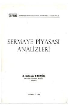 Sermaye Piyasası Analizleri Gültekin Karaşin 2.El İadesiz Sermaye Piyasası Analizleri Gültekin Karaşin 2.El İadesiz