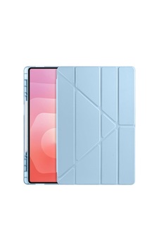 Aksesuarcim S11 Ultra Sm-x930 X936b İle Uyumlu Kılıf Silikon Yumuşak Kalem Bölmeli Esnek 4 Farklı Stand Olabilen Tablet Kılıfı Mavi Sku: Zeusb0gg4cg81m Arka Kapak