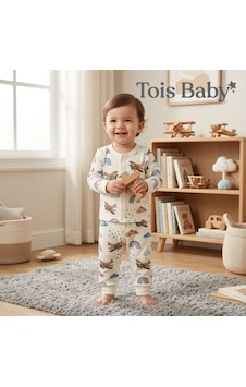 Tois Baby Organik Hastane Çıkışı Bebek Takımı Beyaz Tois Baby Organik Hastane Çıkışı Bebek Takımı Beyaz