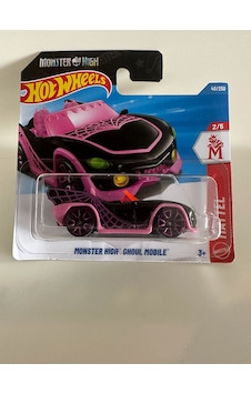 Hot Wheels Monster High Ghoul Mobile Pembe Hot Wheels Monster High Ghoul Mobile Pembe