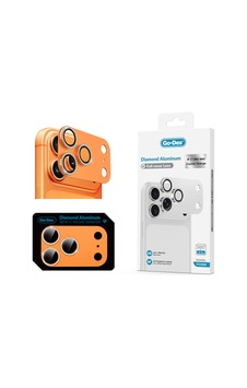 Apple Uyumlu iPhone 17 Pro Go Des Fc006 Diamond Titanyum Serisi Anti Reflective Kamera Lens Koruyucu Turuncu Apple Uyumlu iPhone 17 Pro Go Des Fc006 Diamond Titanyum Serisi Anti Reflective Kamera Lens Koruyucu Turuncu