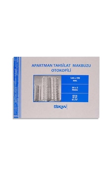 0108 Apt.tahsilat Makbuzu Otokopili 1 Adet 0108 Apt.tahsilat Makbuzu Otokopili 1 Adet