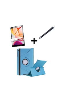 Samsung Galaxy Uyumlu Tab A9 8.7inç X110 X115 Kılıf Dönen Tablet Kilifi Ekran Koruyucu+kalem Samsung Galaxy Uyumlu Tab A9 8.7inç X110 X115 Kılıf Dönen Tablet Kilifi Ekran Koruyucu+kalem
