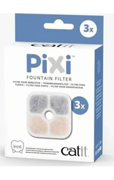 Catix Pixi Otomatik Kedi Su Kabı Yedek Filtre Kartuşu 3'lü Catix Pixi Otomatik Kedi Su Kabı Yedek Filtre Kartuşu 3'lü