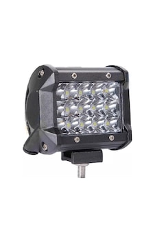 Off Road Delici Led Projektör Çalışma Sis Lambası Kare Beyaz 15 Ledli Onp0474