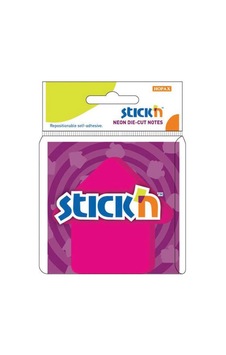 Stick N Arrow Yapışkanlı Not Kağıdı Neon Pembe 21181 Stick N Arrow Yapışkanlı Not Kağıdı Neon Pembe 21181