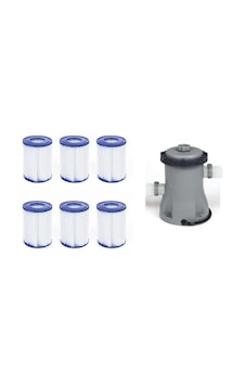 Bestway İntex Havuzlarla Uyumlu Devirdaim Motoru 1249lt Filtre Seti BW715 Bestway İntex Havuzlarla Uyumlu Devirdaim Motoru 1249lt Filtre Seti BW715