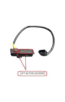Nissan Qashqai - X-trail Bagaj Açma Düğmesi Çift Düğme 2014-2016 Nissan Qashqai - X-trail Bagaj Açma Düğmesi Çift Düğme 2014-2016