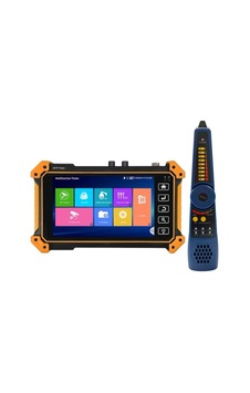 Nova Nvc-ıpcv58c Ip-hdtvı-cvı-ahd-opm-vfl Fiber Cctv Kamera Test Cihazı + Wb