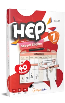 7. Sınıf Haftalık Hep Sosyal Bilgiler 40 Deneme - Hiper Zeka 7. Sınıf Haftalık Hep Sosyal Bilgiler 40 Deneme - Hiper Zeka