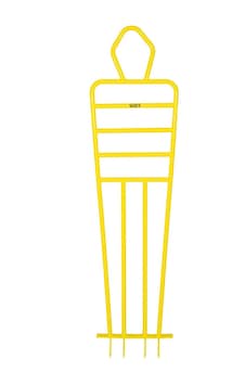 Scucs 1318 Metal Baraj Adam 180 Cm Sarı Scucs 1318 Metal Baraj Adam 180 Cm Sarı