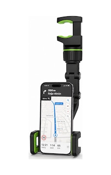 Araç İçi Telefon Standı Dikiz Aynasına Takılan Ayarlanabilir Telefon Tutucu Standart Araç İçi Telefon Standı Dikiz Aynasına Takılan Ayarlanabilir Telefon Tutucu Standart