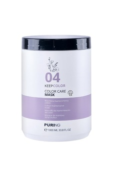 Purıng 04 Keepcolor Boyalı Saçlar İçin Keten Tohumu & E Vitaminli Renk Koruyucu Saç Maskesi 1000ml Purıng 04 Keepcolor Boyalı Saçlar İçin Keten Tohumu & E Vitaminli Renk Koruyucu Saç Maskesi 1000ml