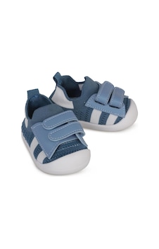 Xmlbayiciniz Baby Çizgili İlkadım Ayakkabı, Erkek Bebek, İndigo, 20 Numara Çok Renkli Xmlbayiciniz Baby Çizgili İlkadım Ayakkabı, Erkek Bebek, İndigo, 20 Numara Çok Renkli