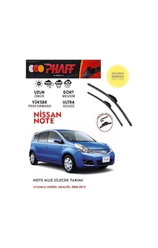 Nissan Note Ön Muz Silecek Takımı 2012 Model Araca Özel Aparat Nissan Note Ön Muz Silecek Takımı 2012 Model Araca Özel Aparat