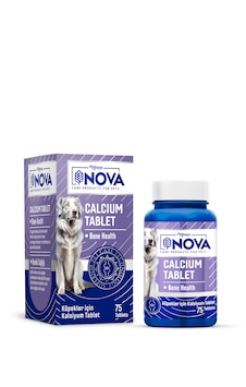 Nova Premium Calcium 75 Tablet Köpek Vitamini Nova Premium Calcium 75 Tablet Köpek Vitamini