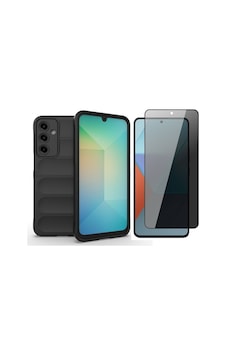 Vendas Samsung Uyumlu Galaxy A17 Kılıf Esnek Tpu Oyuklu Arka Yüzey Tasarımlı Zore Etnik Silikon Kapak + Hayalet Ekran Koruyucu Siyah Vendas Samsung Uyumlu Galaxy A17 Kılıf Esnek Tpu Oyuklu Arka Yüzey Tasarımlı Zore Etnik Silikon Kapak + Hayalet Ekran Koruyucu Siyah