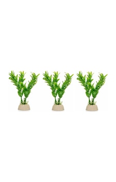 3'lü Plastik Bitki 10 Cm 3'lü Plastik Bitki 10 Cm
