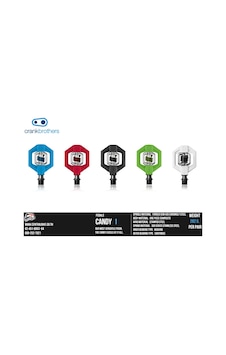 Crank Brothers Candy 1 Pedal Siyah