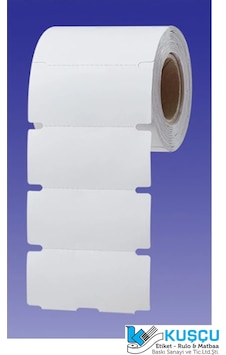 38x100 Mm Lamine Karton Market Raf Etiketi Yandan Çeltikli 500'lü 38x100 Mm Lamine Karton Market Raf Etiketi Yandan Çeltikli 500'lü