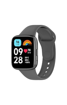 Xiaomi Redmi Watch 3 Active Klasik Kordon - Füme Çok Renkli Xiaomi Redmi Watch 3 Active Klasik Kordon - Füme Çok Renkli