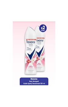 Rexona Sexy Bouquet 72 Saat Kadın Sprey Deodorant 2 x 150 ML Rexona Sexy Bouquet 72 Saat Kadın Sprey Deodorant 2 x 150 ML