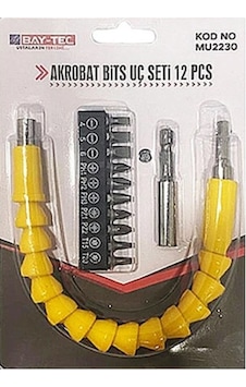 Bay-tec Mu-2230 Akrobat Bits Uç Seti 12 Parça