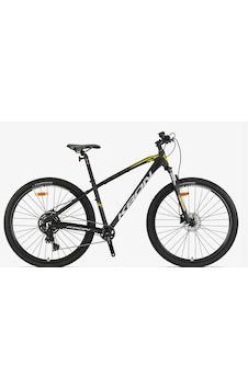 Kron Xc 150 Pro Hd 29" Jant Mtb 17 Kadro Dağ Bisikleti Siyah Gri Sarı Siyah - - Sarı - Füme