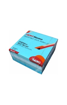 Noki Memo Buzul Küp Blok 75X75 Renkli 400 Yaprak Noki Memo Buzul Küp Blok 75X75 Renkli 400 Yaprak