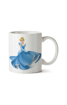 Cinderella-png İki Tarafı Baskılı Kupa Bardak Çok Renkli