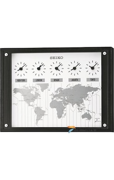 Seiko QXA539K Duvar Saati Siyah Seiko QXA539K Duvar Saati Siyah
