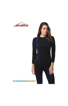 Evolite Evolıte Thermowear Bayan Mor Termal Üst İçlik Çok Renkli Evolite Evolıte Thermowear Bayan Mor Termal Üst İçlik Çok Renkli