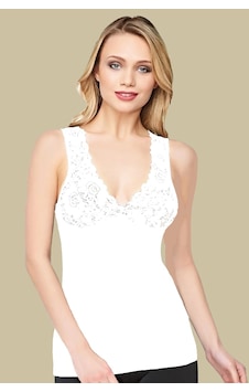 Belinay 0691 Dantelli Kadın Atlet 001 Belinay 0691 Dantelli Kadın Atlet 001