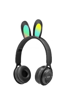 Hadron Y08R Bluetooth 5.0 RGB Tavşan Kulak Üstü Kulaklık