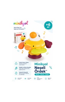 Neşeli Ördek Vakumlu Döner Duyusal Bebek Aktivite Ve Mama Sandalyesi Oyuncağı Çok Renkli Neşeli Ördek Vakumlu Döner Duyusal Bebek Aktivite Ve Mama Sandalyesi Oyuncağı Çok Renkli