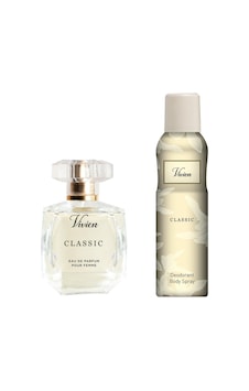 Vivien Classic 100 Ml Kadın Parfüm Ve Deodorant Seti Aromatik Vivien Classic 100 Ml Kadın Parfüm Ve Deodorant Seti Aromatik