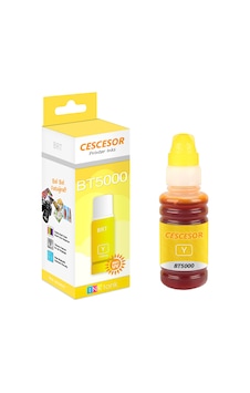 Cescesor Brother BT5000 Sarı Uyumlu Mürekkep 70 ML Cescesor Brother BT5000 Sarı Uyumlu Mürekkep 70 ML