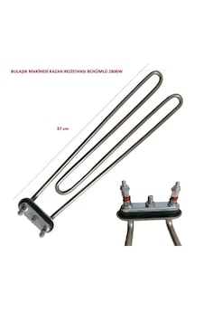 Bulaşık Makinesi Kazan Rezistansı Bükümlü 2800w L:37cm 230v R5105 1 Bulaşık Makinesi Kazan Rezistansı Bükümlü 2800w L:37cm 230v R5105 1