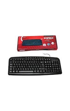 Everest Kb-517u Siyah Usb Kablolu Standart F Klavye Everest Kb-517u Siyah Usb Kablolu Standart F Klavye