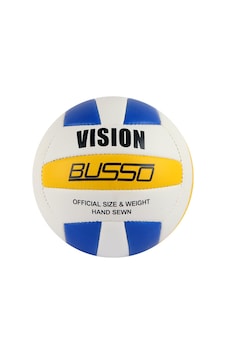 Busso Vision Voleybol Topu Mavi Sarı Mavi - Sarı Busso Vision Voleybol Topu Mavi Sarı Mavi - Sarı