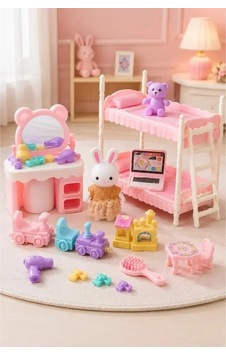 Seher Sevimli Dostlar Tavşan Aile 6 Asorti Sh59684 Seher Sevimli Dostlar Tavşan Aile 6 Asorti Sh59684