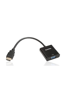 Dark Dijital Hdmı To Analog Vga Ve Ses Aktif Dönüştürücüsü Dark Dijital Hdmı To Analog Vga Ve Ses Aktif Dönüştürücüsü